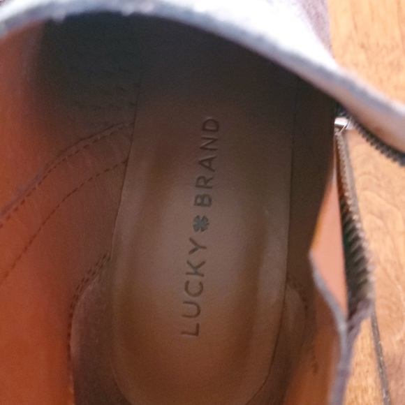 Lucky Brand suede ankle booties - Picture 7 of 7